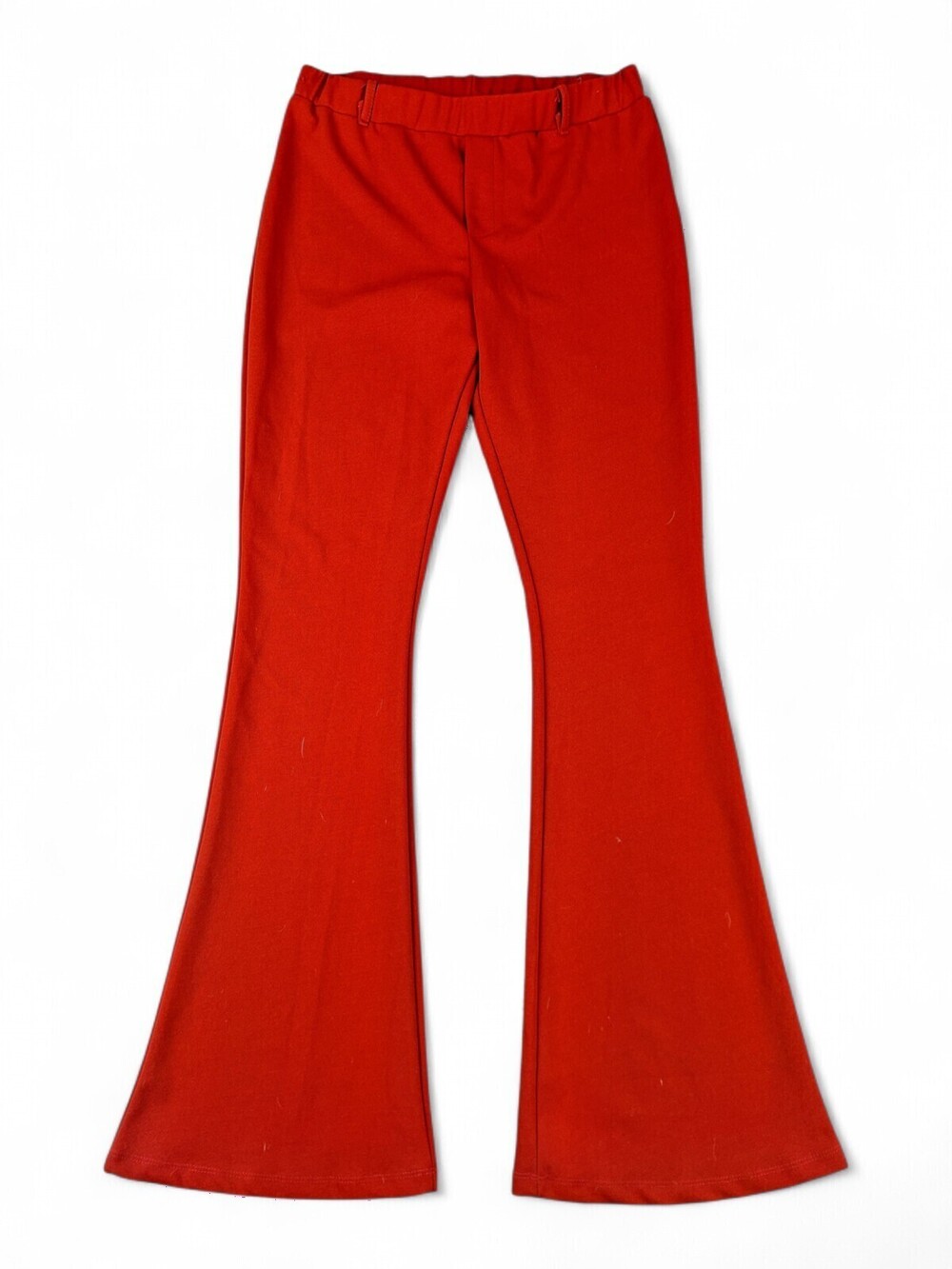 Altar'd State Red Flare Knit Pants Bootcut Size M
